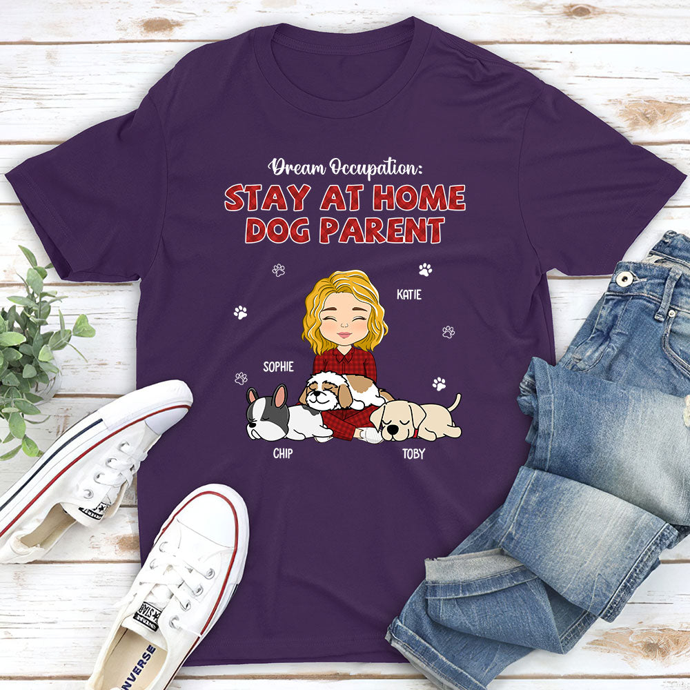My Occupation - Personalized Custom Unisex 5.3 oz T-shirt for Pet Lovers