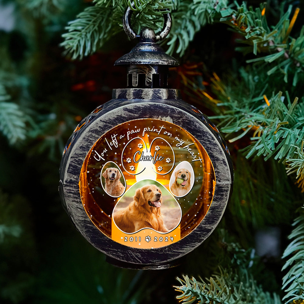 Heartfelt 'If Love Could Have Saved You' Personalized Custom Christmas Lantern for Memorable Holidays