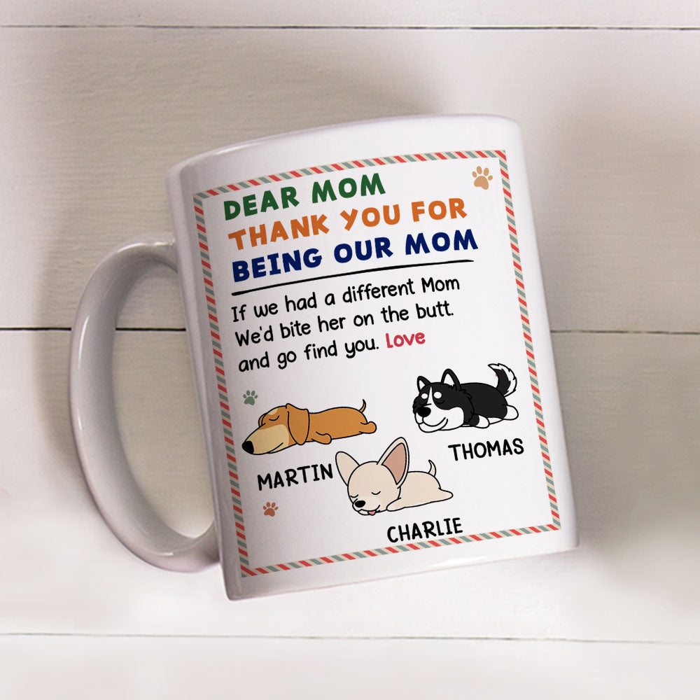 Personalized Custom 'I Just Want My Dog Mom Dad' Coffee Mug - 11oz & 15oz Options