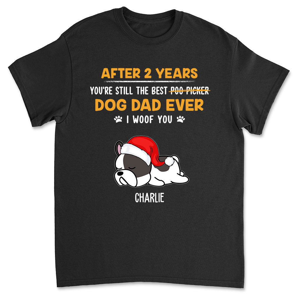 Well Trained Poo Picker - Personalized Custom Unisex 5.3 oz T-shirt for Pet Lovers