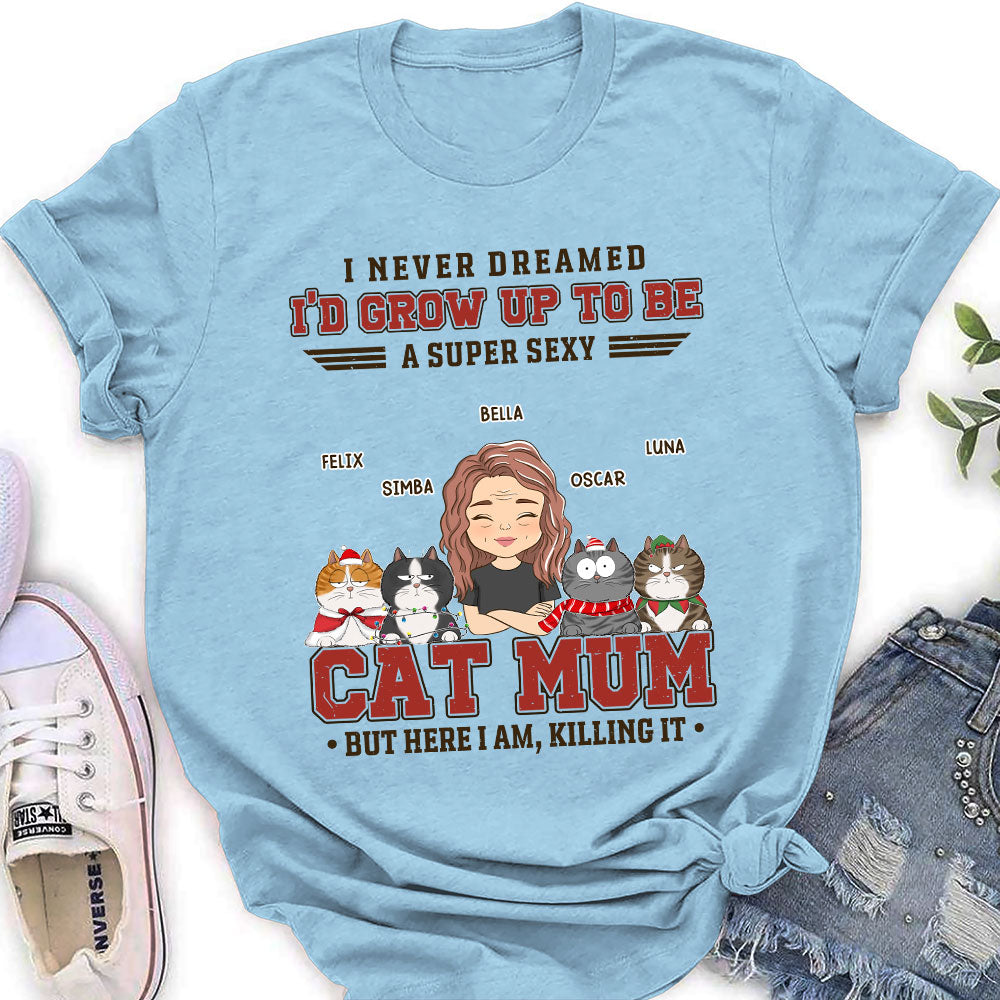 Grow Up To Be - Stylish Personalized Custom Women's T-shirt for Pet Lovers