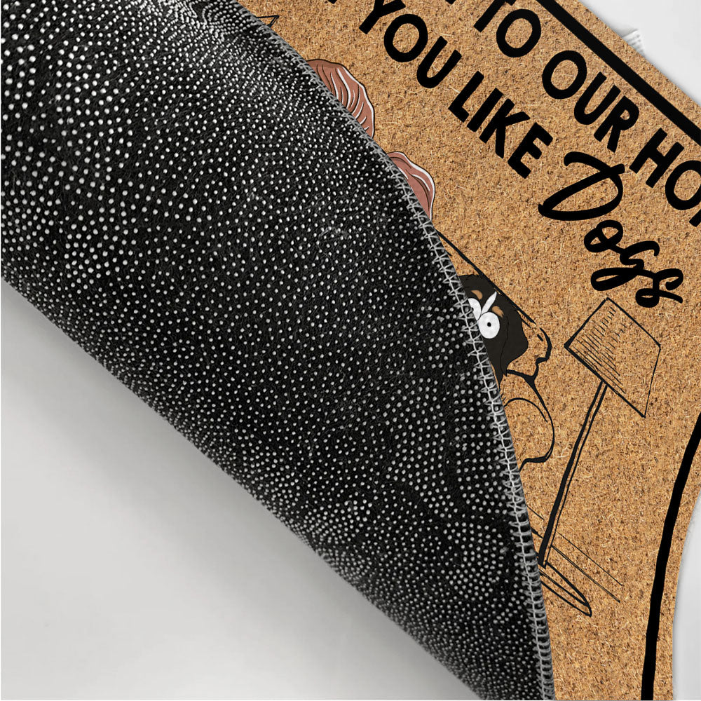 Personalized Custom Doormat - 'Please Come In' with Cat Picture