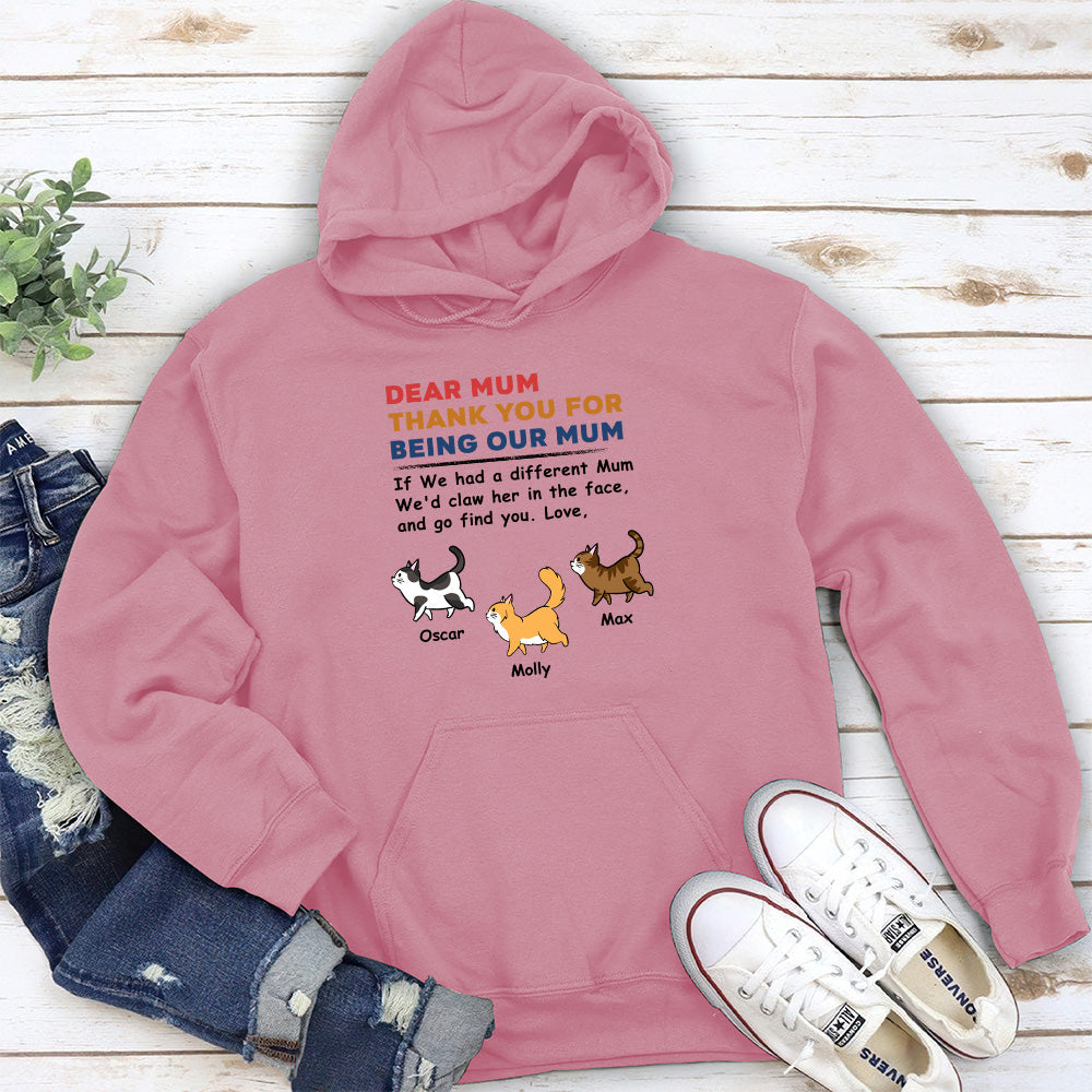 Claw The Face – Unique Personalized Custom Unisex 8.0 oz Hoodie for Pet Lovers