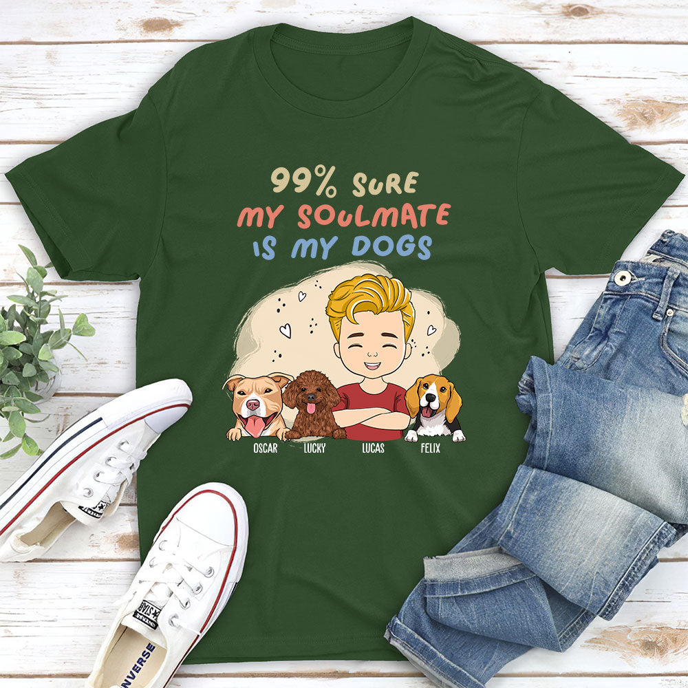 Soulmate For Life - Personalized Custom Unisex T-shirt: Ideal Gift for Pet Lovers