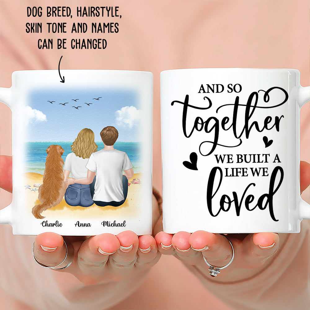 And So Together - Exquisite Personalized Custom Coffee Mug for Pet Lovers