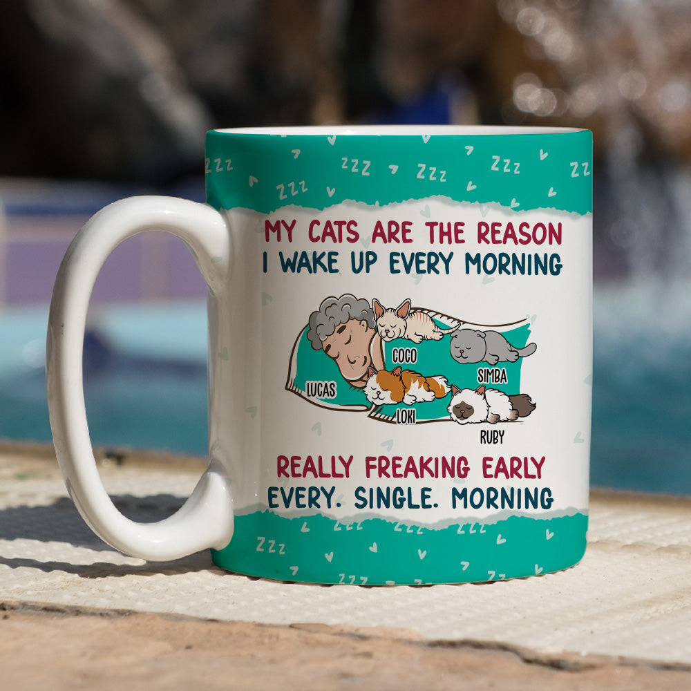 The Reason - Exquisitely Personalized 11oz Custom Coffee Mug for Pet Lovers