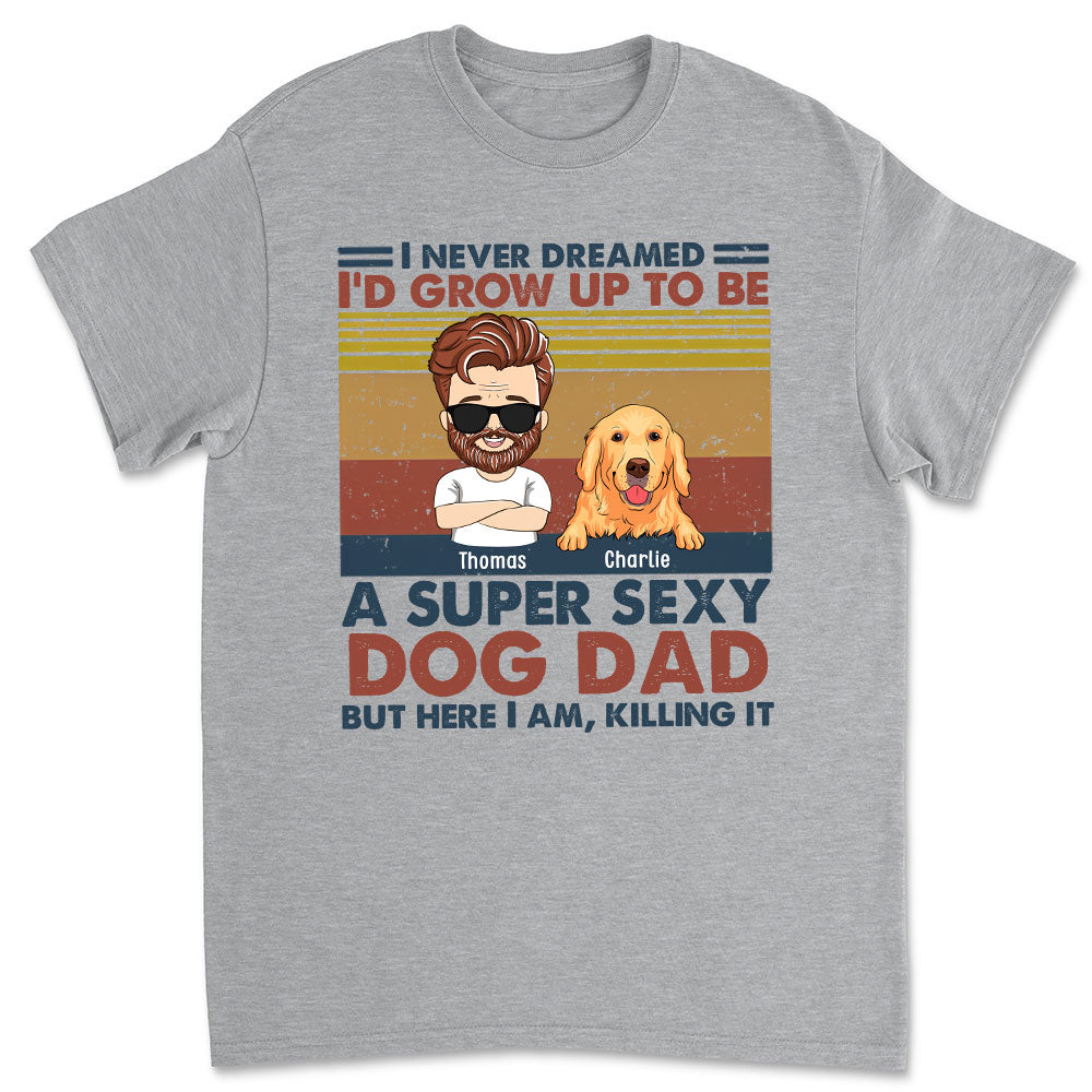 Ultimate Dog Dad - Premium Personalized Custom Unisex T-shirt for Pet Lovers