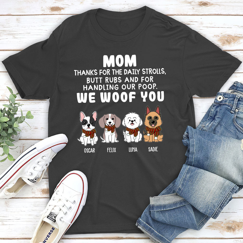 Custom Personalized Unisex 5.3 oz Butt Rubs T-shirt - Ideal Gift for Pet Lovers
