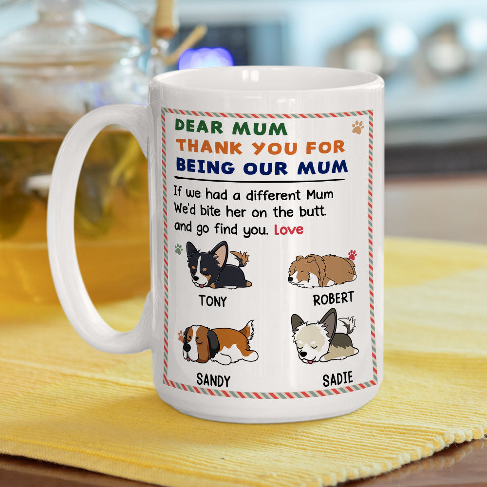 Personalized Custom 'I Just Want My Dog Mom Dad' Coffee Mug - 11oz & 15oz Options