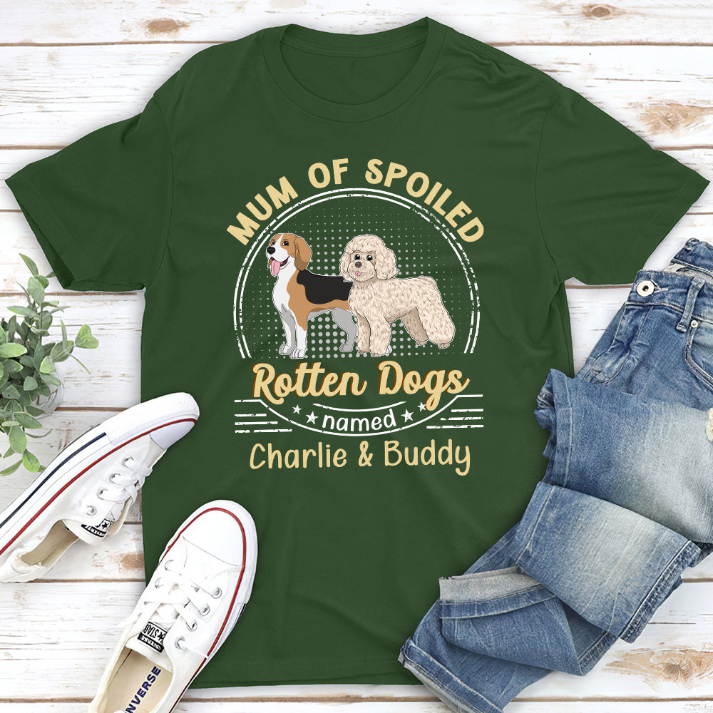 Rotten Dog - Stylish Personalized Custom Unisex 5.3 oz T-shirt for Pet Lovers