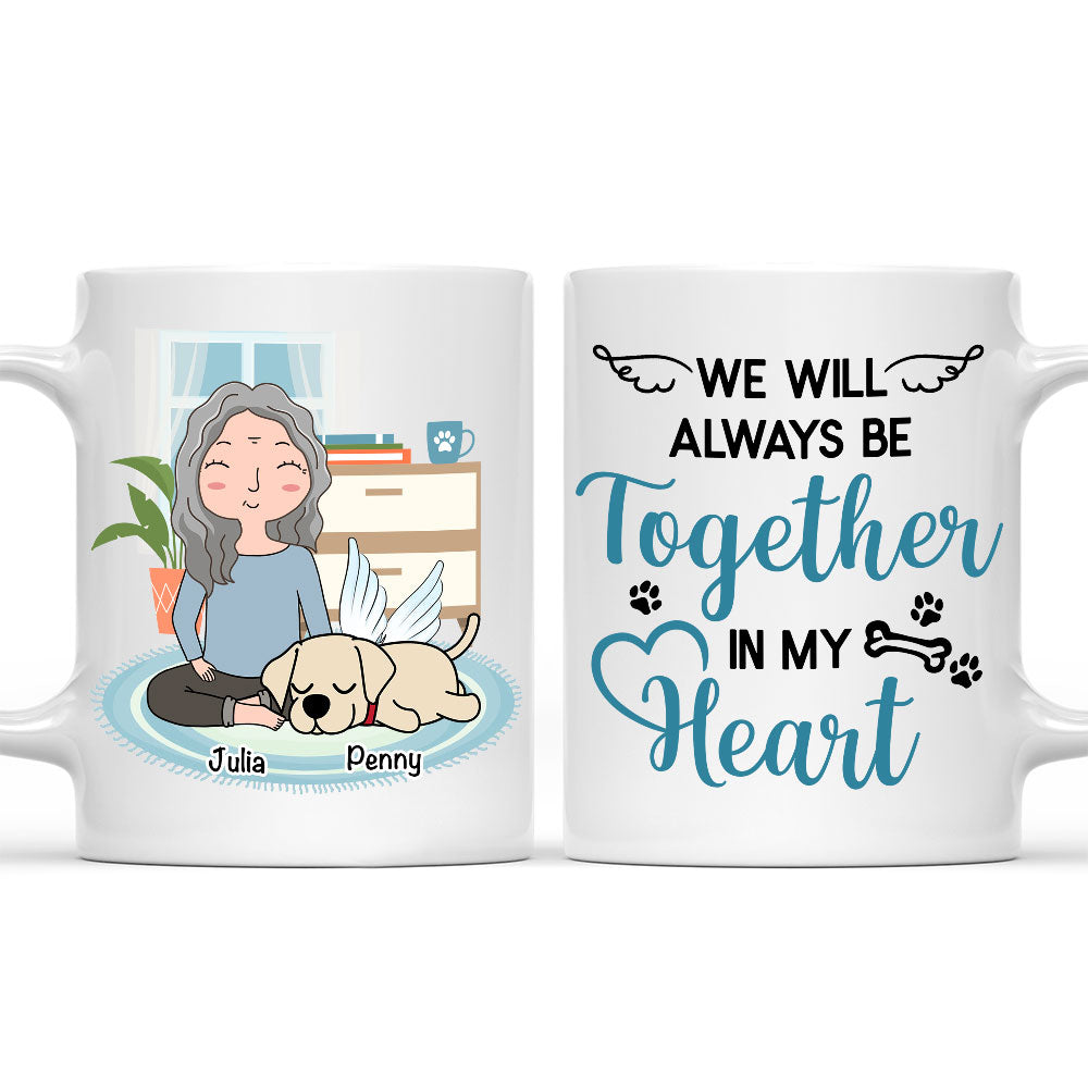 In My Heart - Personalized Custom 11oz Coffee Mug for Pet Lovers