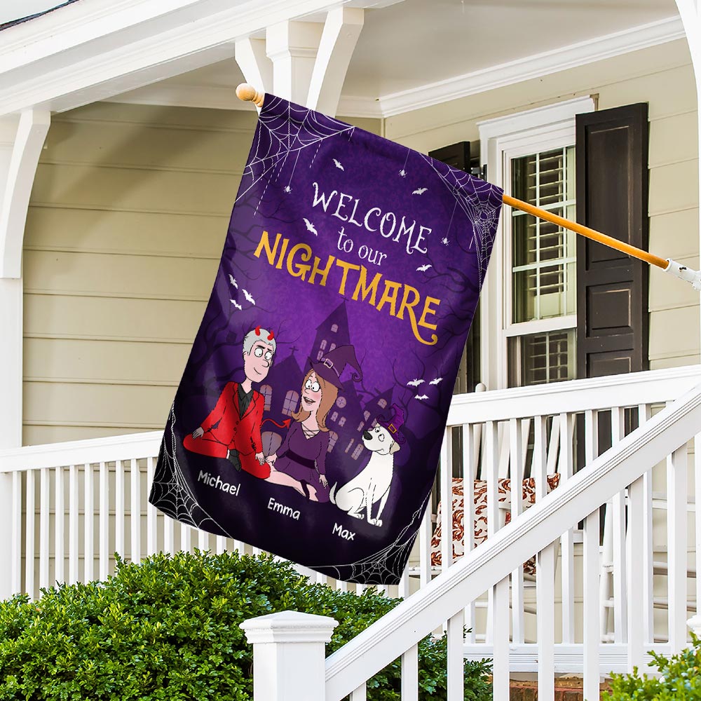 Our Nightmare - Personalized Custom USA-Printed Garden Flag in 12' x 18' and 28' x 40' Sizes