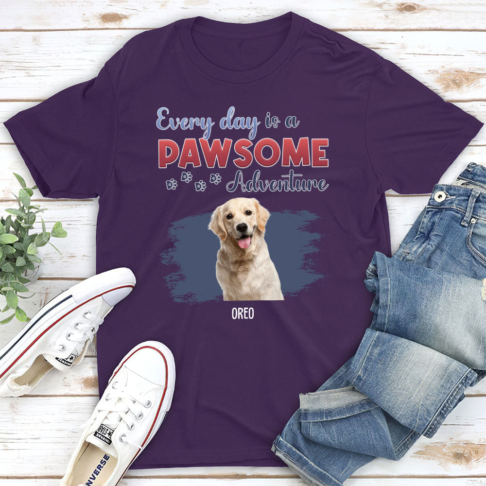 Every Day Adventure - Personalized Custom Unisex 5.3 oz T-shirt for Pet Lovers