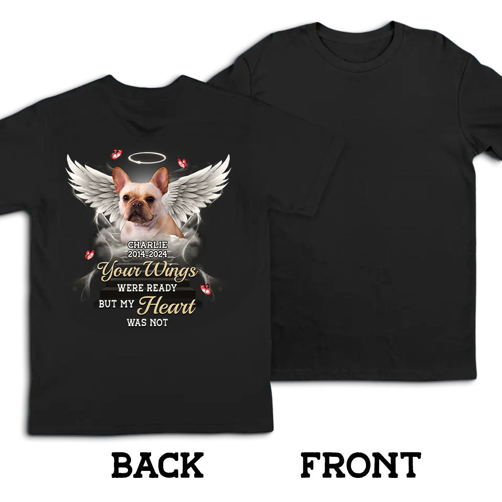 Until We Meet Again - Personalized Custom Unisex Heavy Cotton T-shirt for Pet Lovers