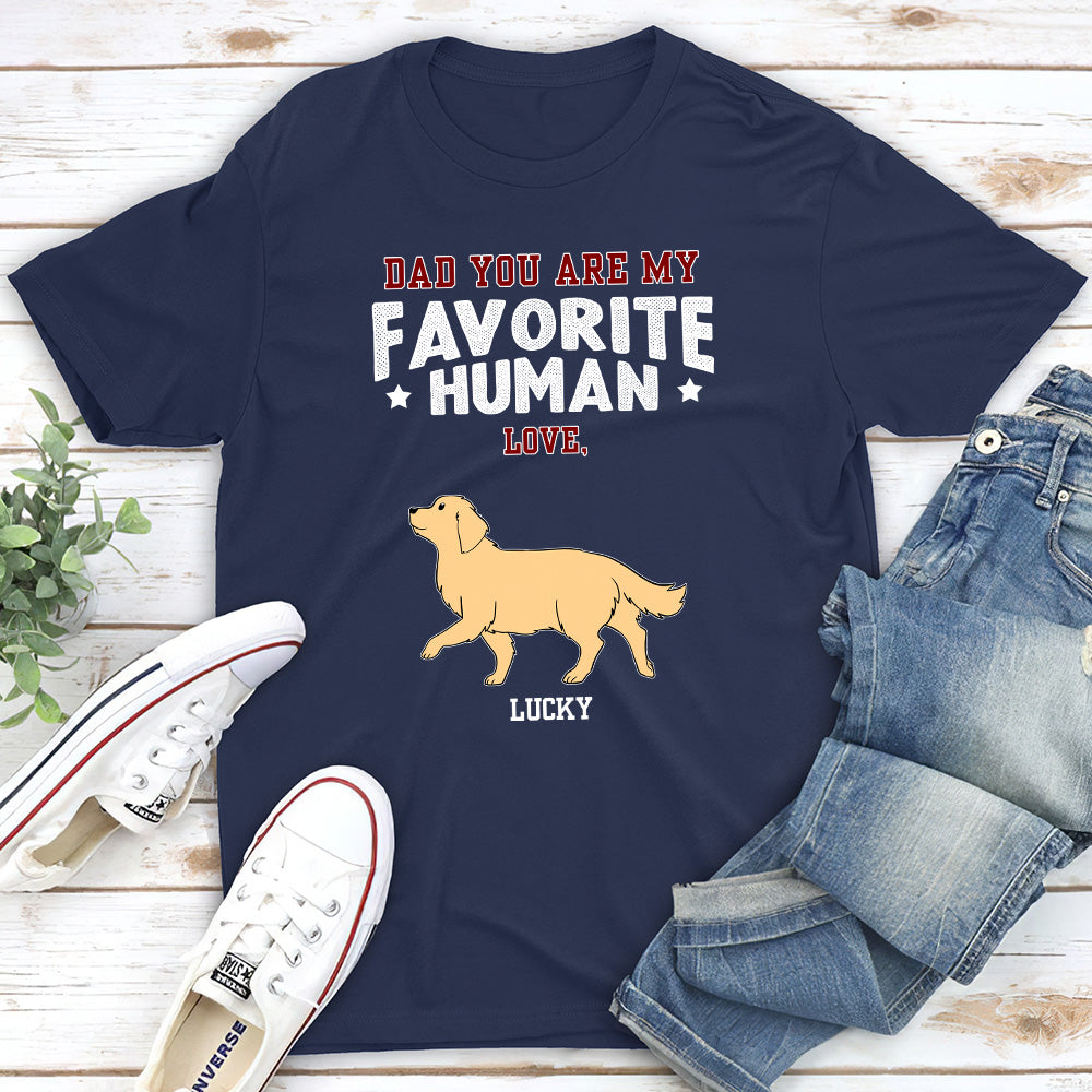 My Cup Of Tea - Personalized Custom Unisex 5.3 oz T-shirt for Pet Lovers