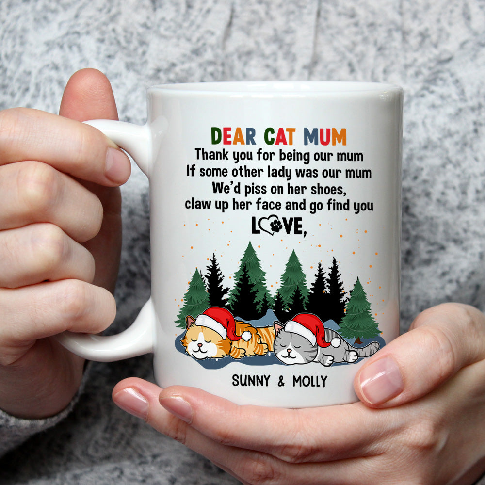 Claw Up Her - Customizable Personalized Coffee Mug for Pet Lovers
