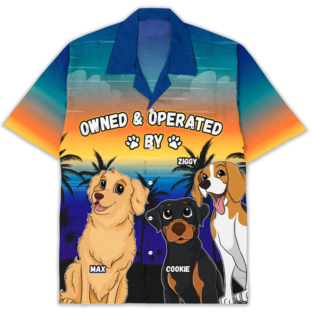One-of-a-Kind Personalized Custom Hawaiian Shirt Featuring Your Dog - Ideal Gift for Pet Lovers