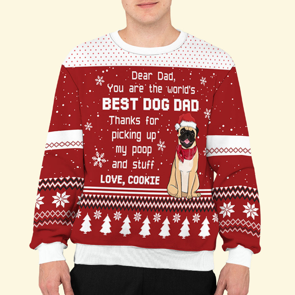 Thank You - Personalized Custom All-Over-Print Sweatshirt for Pet Lovers