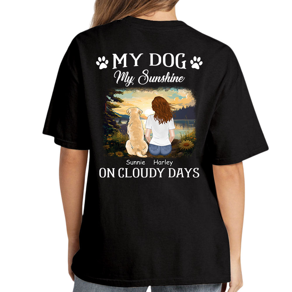 My Pet Sunshine - Personalized Custom Unisex 5.3 oz T-shirt for Pet Lovers