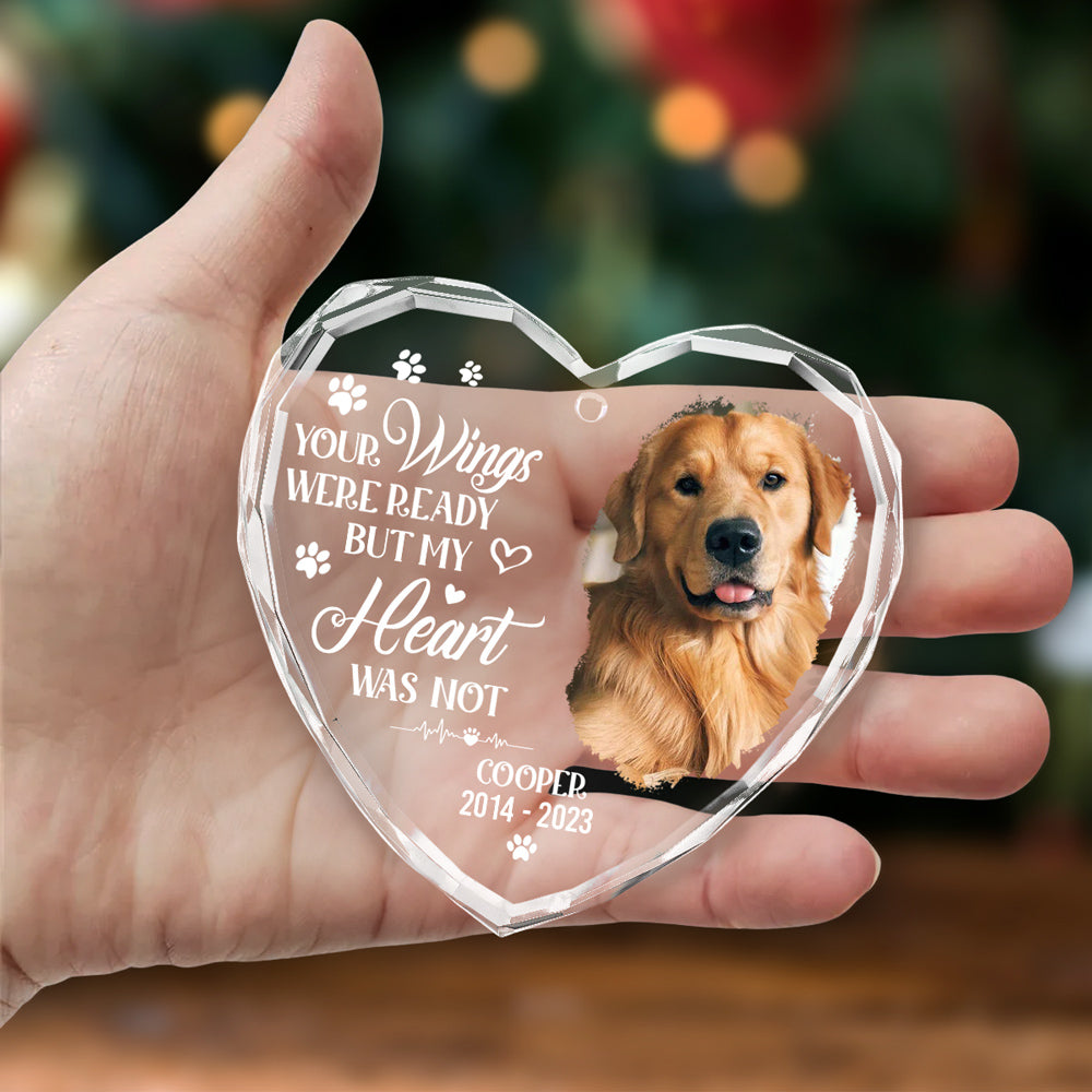 Personalized Custom Glass Ornament - You Would Have Lived Forever, 8mm Thick, 3.07-inch Tall