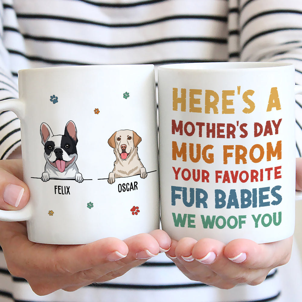 Mother's Day Personalized Custom Ceramic Coffee Mug for Pet Lovers