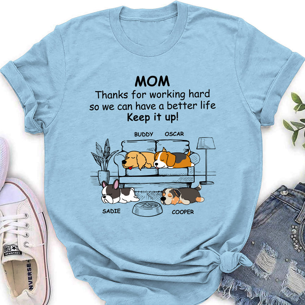 For a Better Life - Exquisite Personalized Custom Women's T - shirt for Pet Lovers