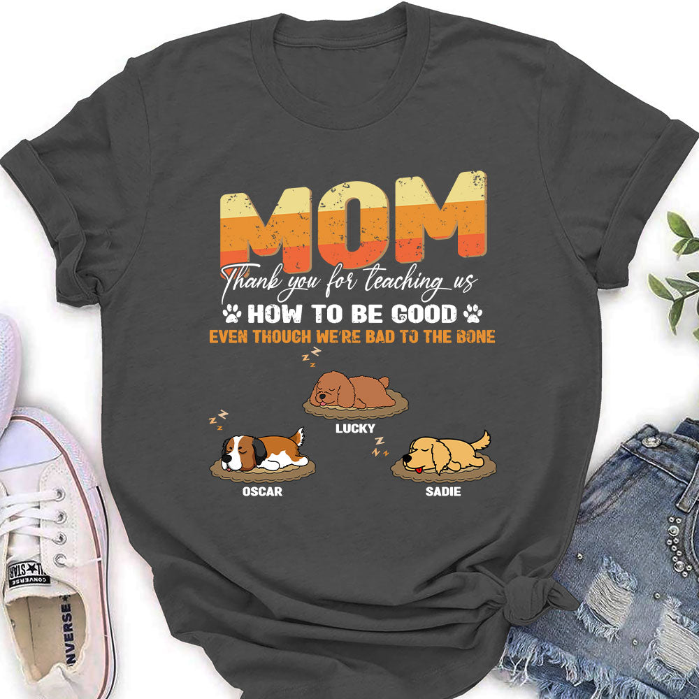 Teaching Us To Be - Exquisite Personalized Custom Women's T-shirt for Pet Lovers