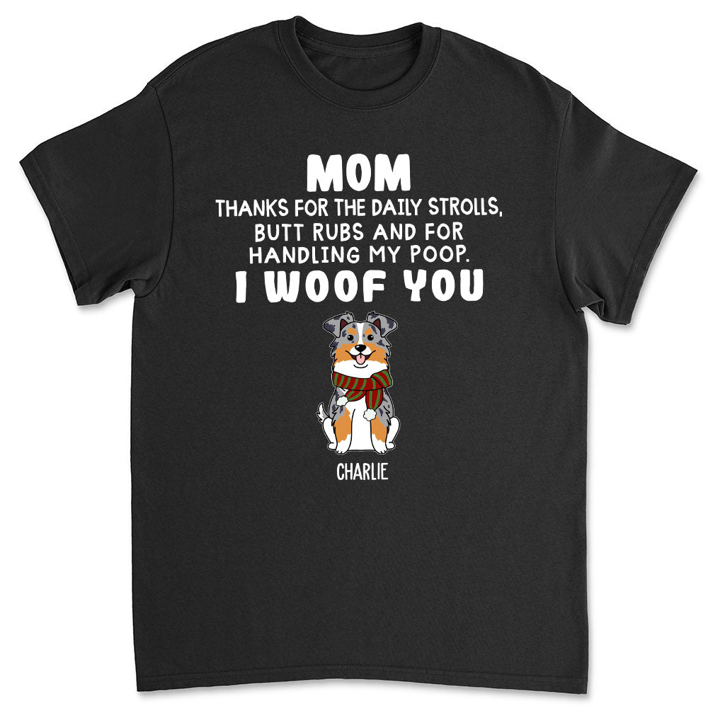 Custom Personalized Unisex 5.3 oz Butt Rubs T-shirt - Ideal Gift for Pet Lovers