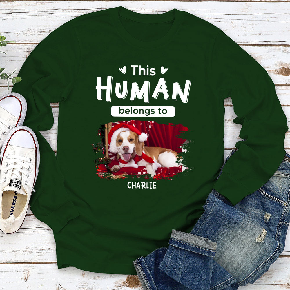 Sleeping Dogs Personalized Custom Long Sleeve Unisex T-shirt - Ideal Gift for Pet Lovers
