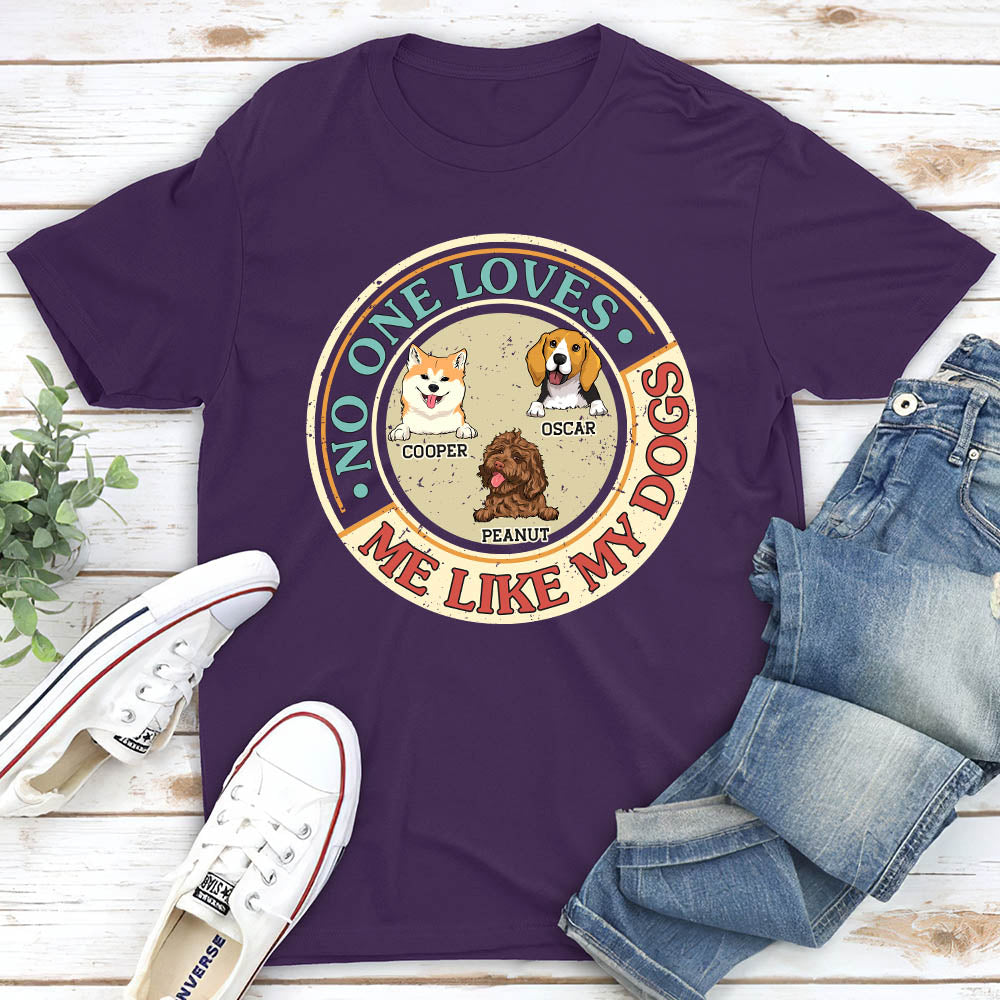 No One Can Compare - Personalized Custom Unisex Heavy Cotton 5.3 oz T-shirt for Pet Lovers
