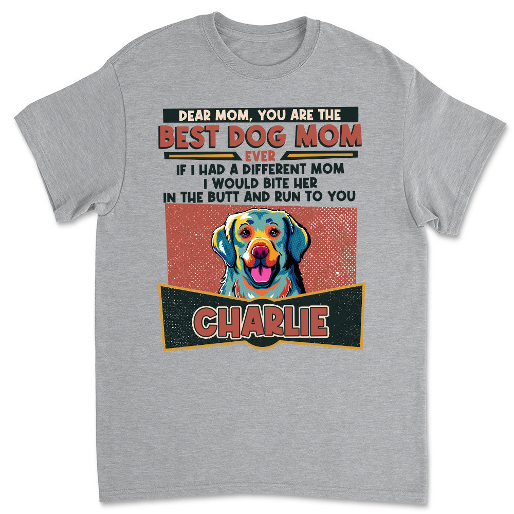 Best Dog Ever PopArt - Personalized Custom Unisex Heavy Cotton T-shirt for Pet Lovers