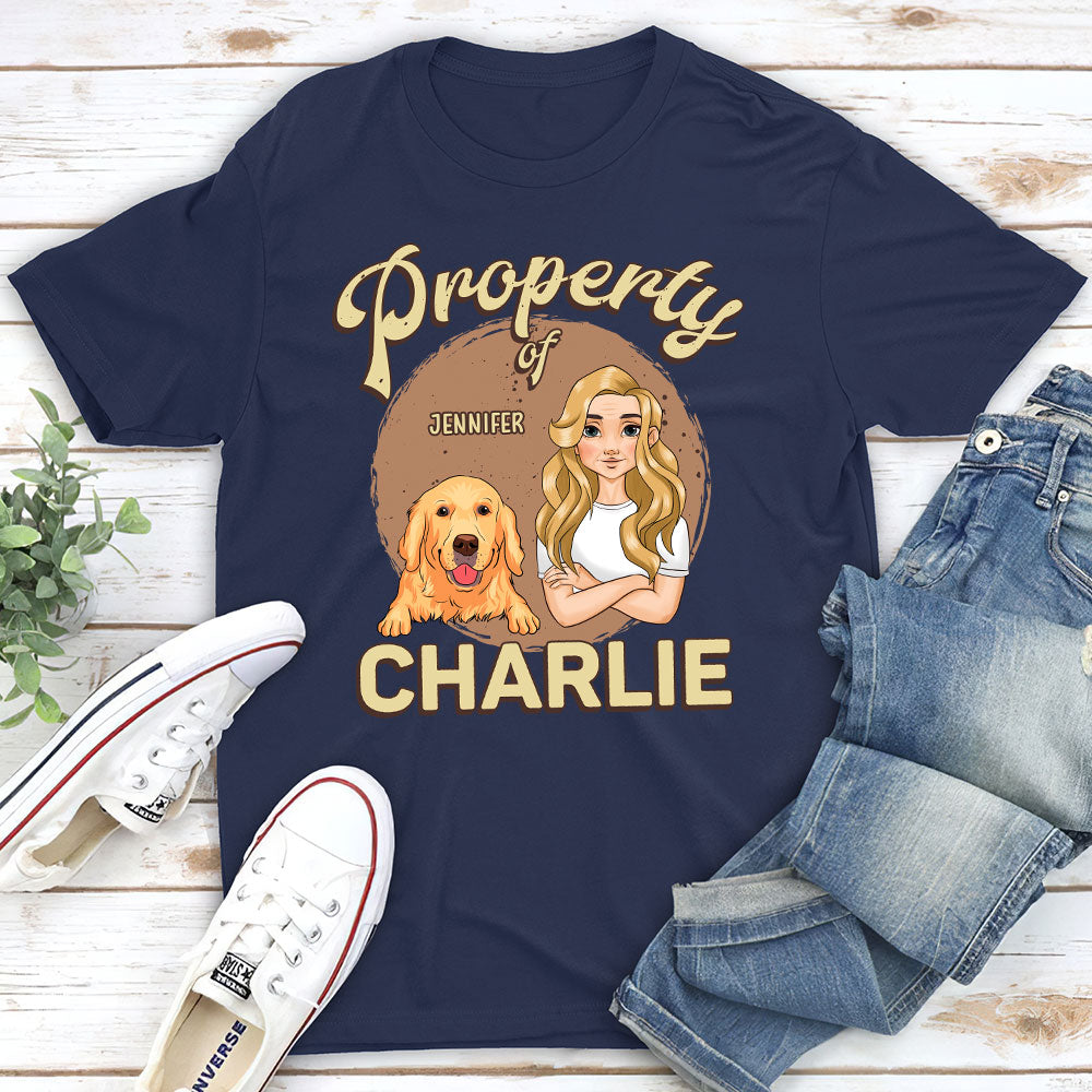 Personalized Custom Unisex 5.3 oz Property T-shirt - Ideal Gift for Pet Lovers