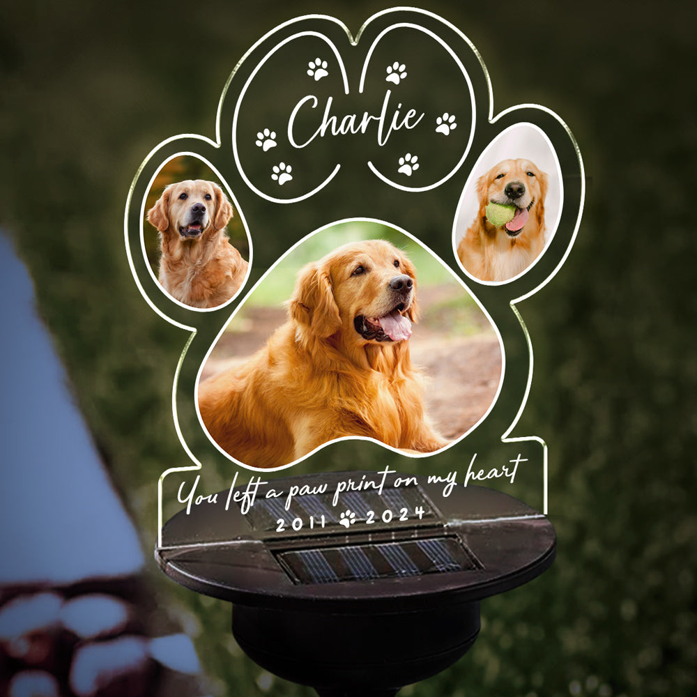 If Love Could Have Saved You - Personalized Custom Solar-Powered Acrylic Photo Light (5.7' x 6.3')
