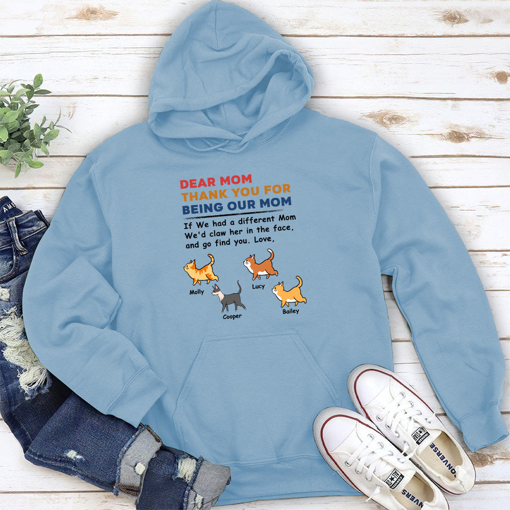 Claw The Face – Unique Personalized Custom Unisex 8.0 oz Hoodie for Pet Lovers